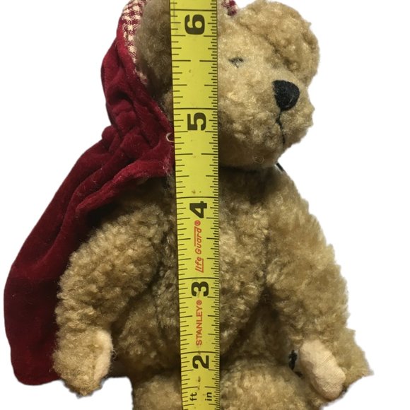 Boyds Bears Plush Little Red Riding Hood Teddy Bear Jointed Stuffed Animal 6in. - Picture 2 of 9